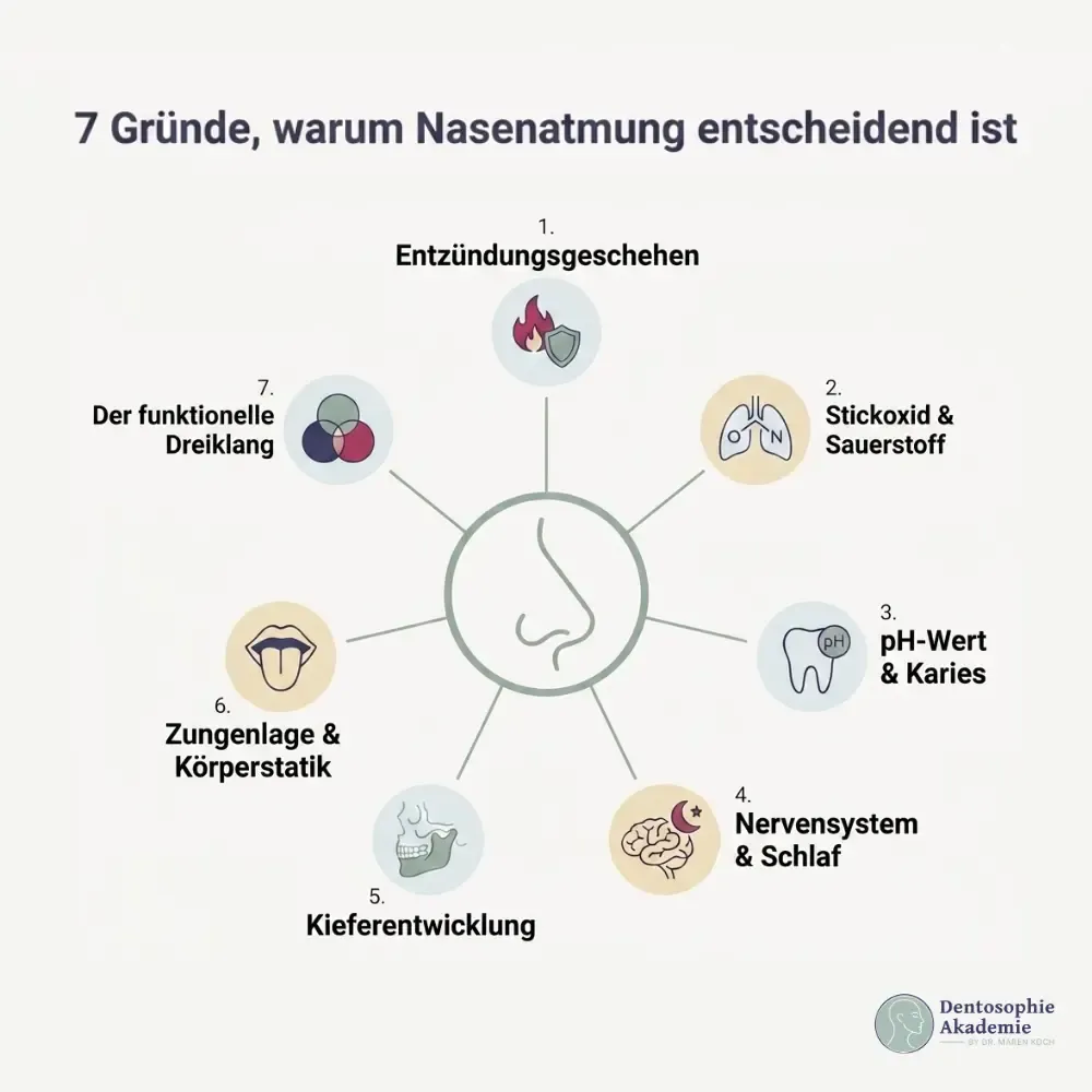 7_Grunde_warum_Nasenatmung_fur_Zahnarztinnen_und_Zahnarzte_klinisch_relevant_ist__Dentosophie_Akademie Infografik: 7 Gründe, warum Nasenatmung für Zahnärztinnen und Zahnärzte klinisch relevant ist – Dentosophie Akademie